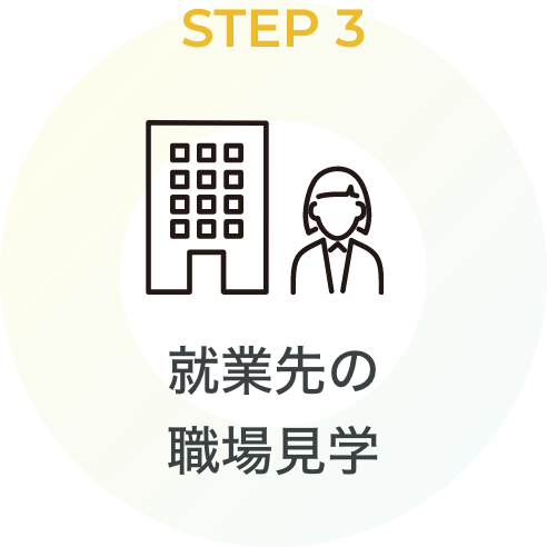 STEP3 就業先の職場見学